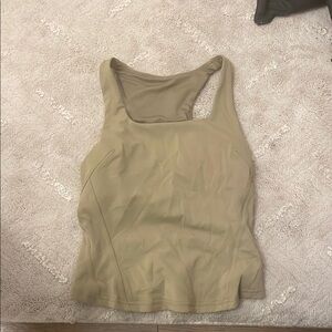 Olive Green Lululemon Tank